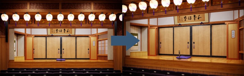 建築パースのアングルを変更したい　対応難易度:★★★☆☆　必要時間:★★★★★